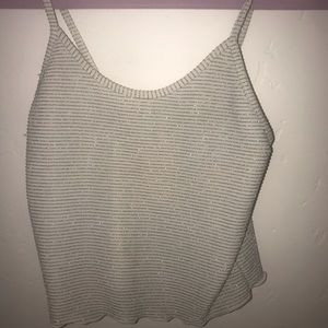 Glittery tank top